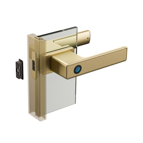 SmartOne Linear Electronic Lock for Framed Glass Door - Image 2