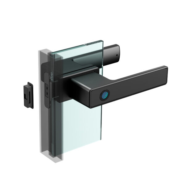 SmartOne Linear Electronic Lock for Framed Glass Door - Image 3