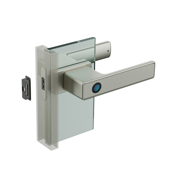 SmartOne Linear Electronic Lock for Framed Glass Door - Image 6